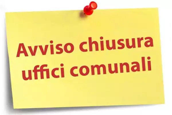 Leggi di più sul Chiusura uffici comunali martedì 27 maggio 2025